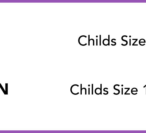 child sizing chart